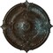 Ekena Millwork Attica Acanthus Leaf Medallion (Canopies up to 3 1/4"), 30 1/8"OD x 1 1/2"P, Bronze Blue Patina CM30ATBBS - alternate 1